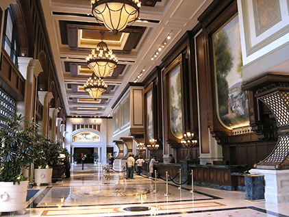 Extravagant Hotel Lobby - Andavo Travel